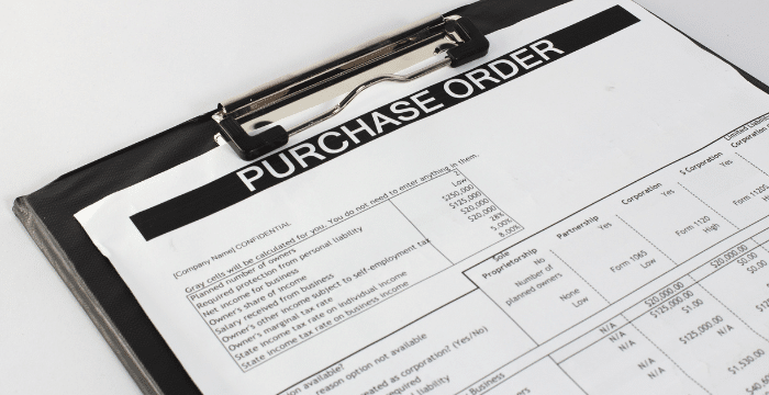 purchase order