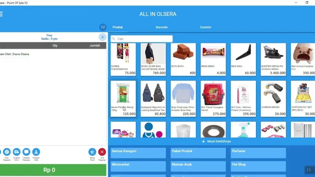 aplikasi toko Olsera