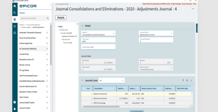 software ERP epicor