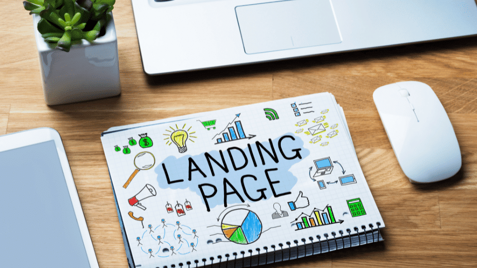 landing page