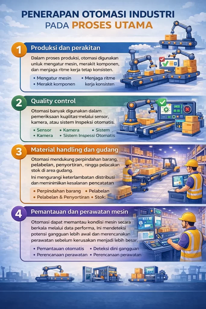 Penerapan Otomasi Industri Proses Utama