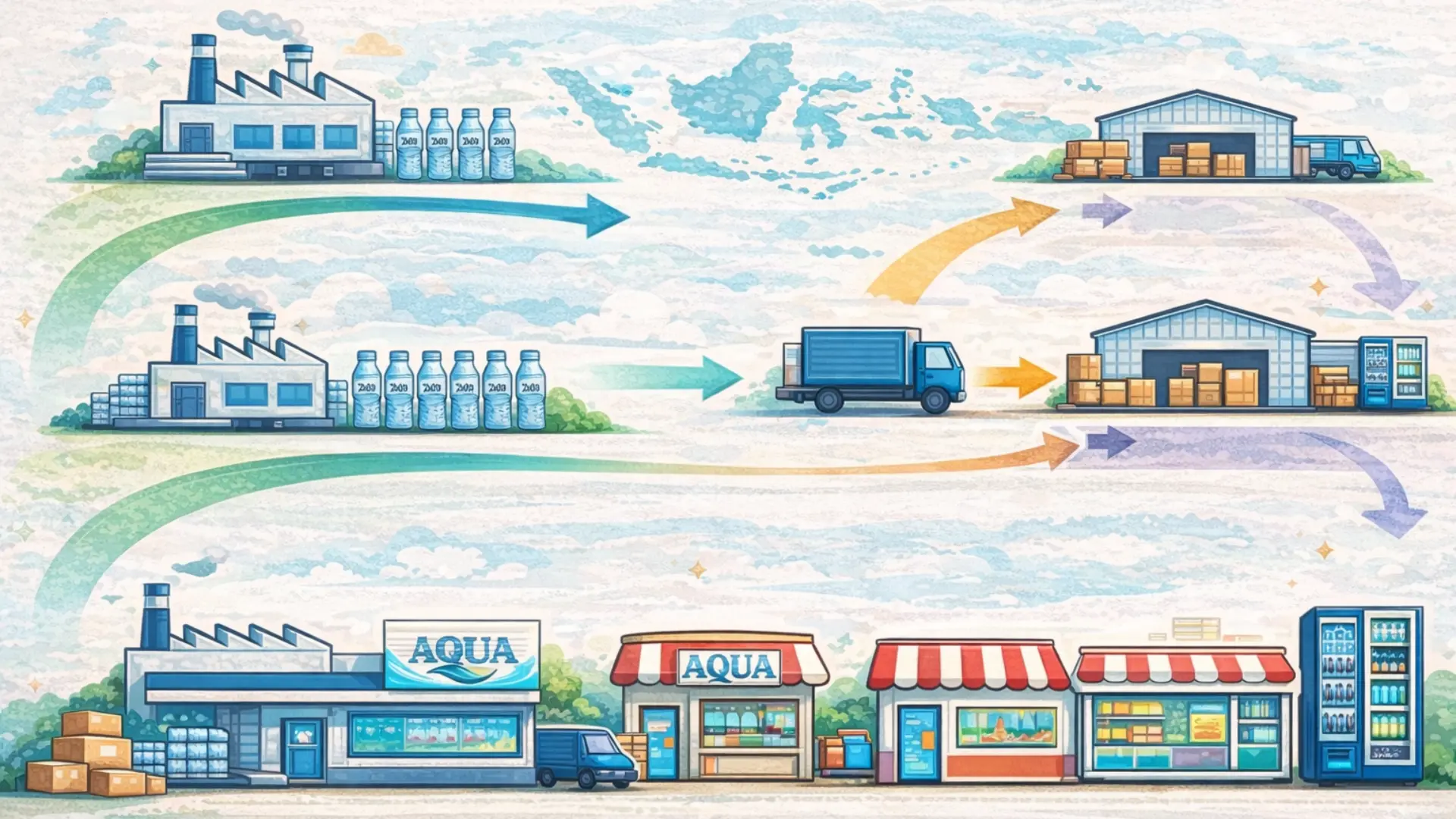 distribusi tidak langsung