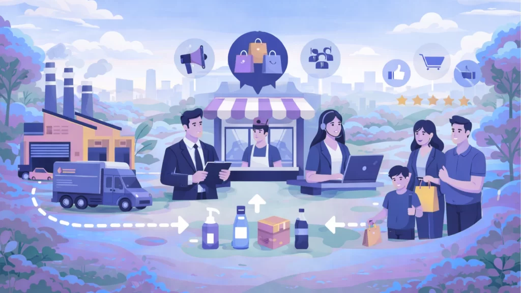 distribusi tidak langsung