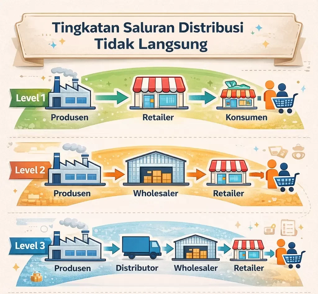 distribusi tidak langsung