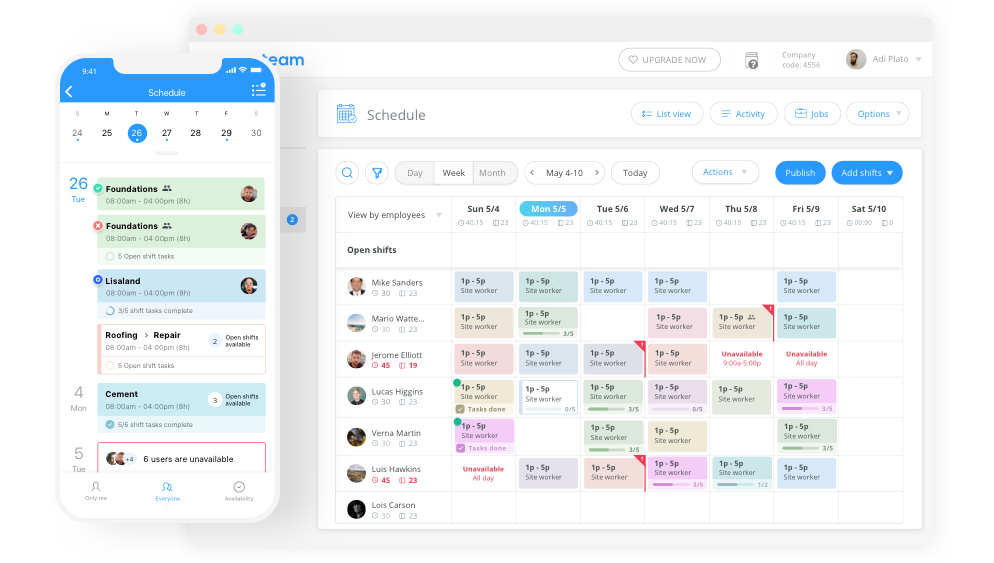 dashboard software connecteam