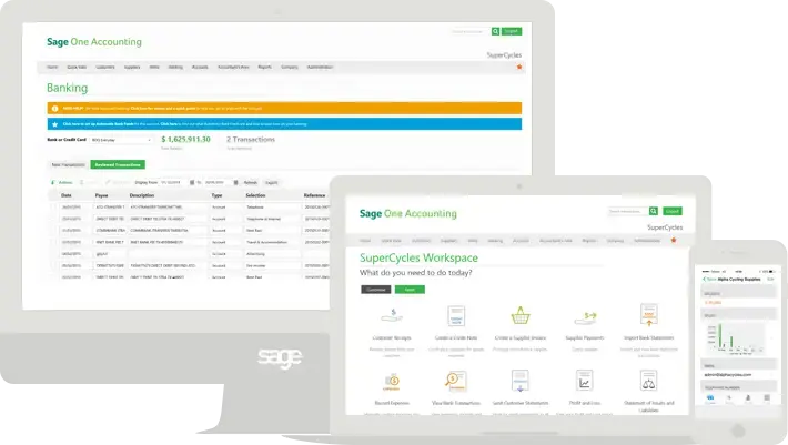 Aplikasi pencatatan keuangan sage one 