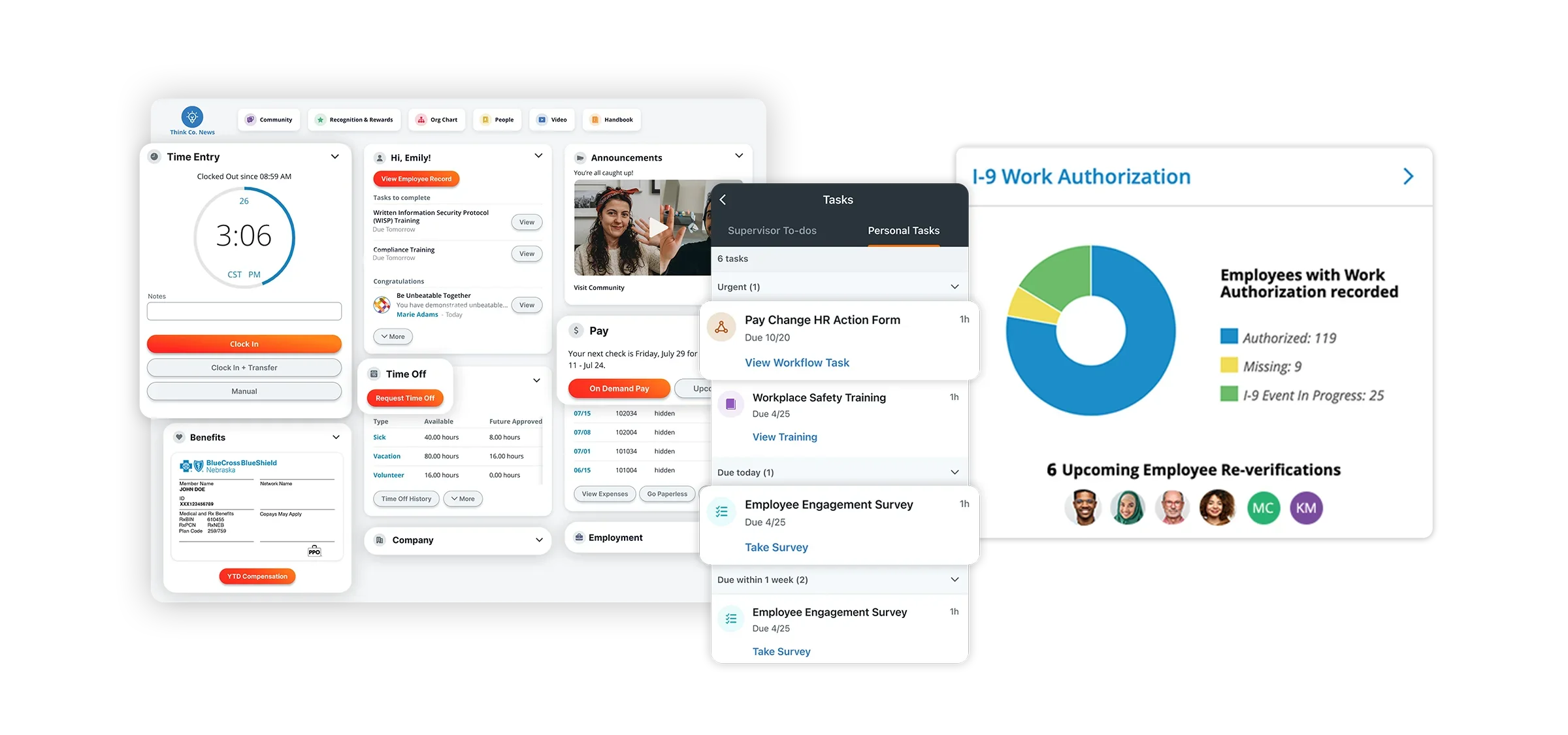 Paylocity Cloud HCM Software