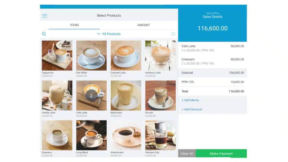 software restoran jurnal touch