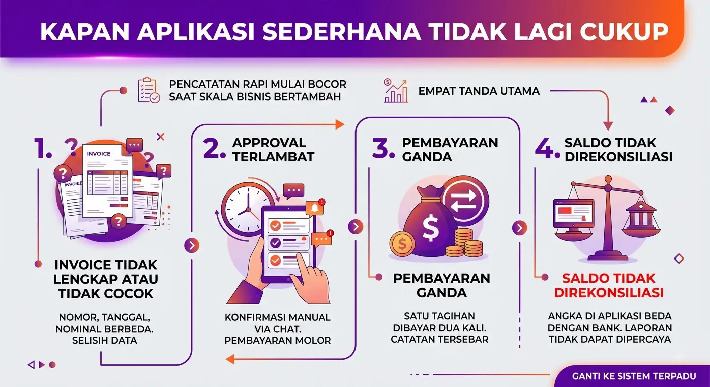 kapan aplikasi pembukuan sederhana tidak lagi cukup