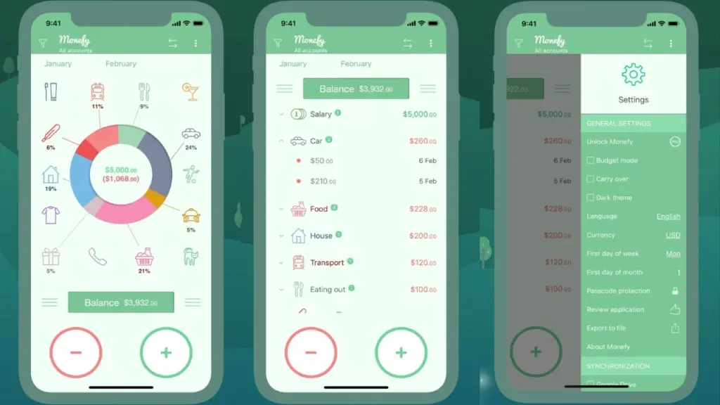 monefy ui