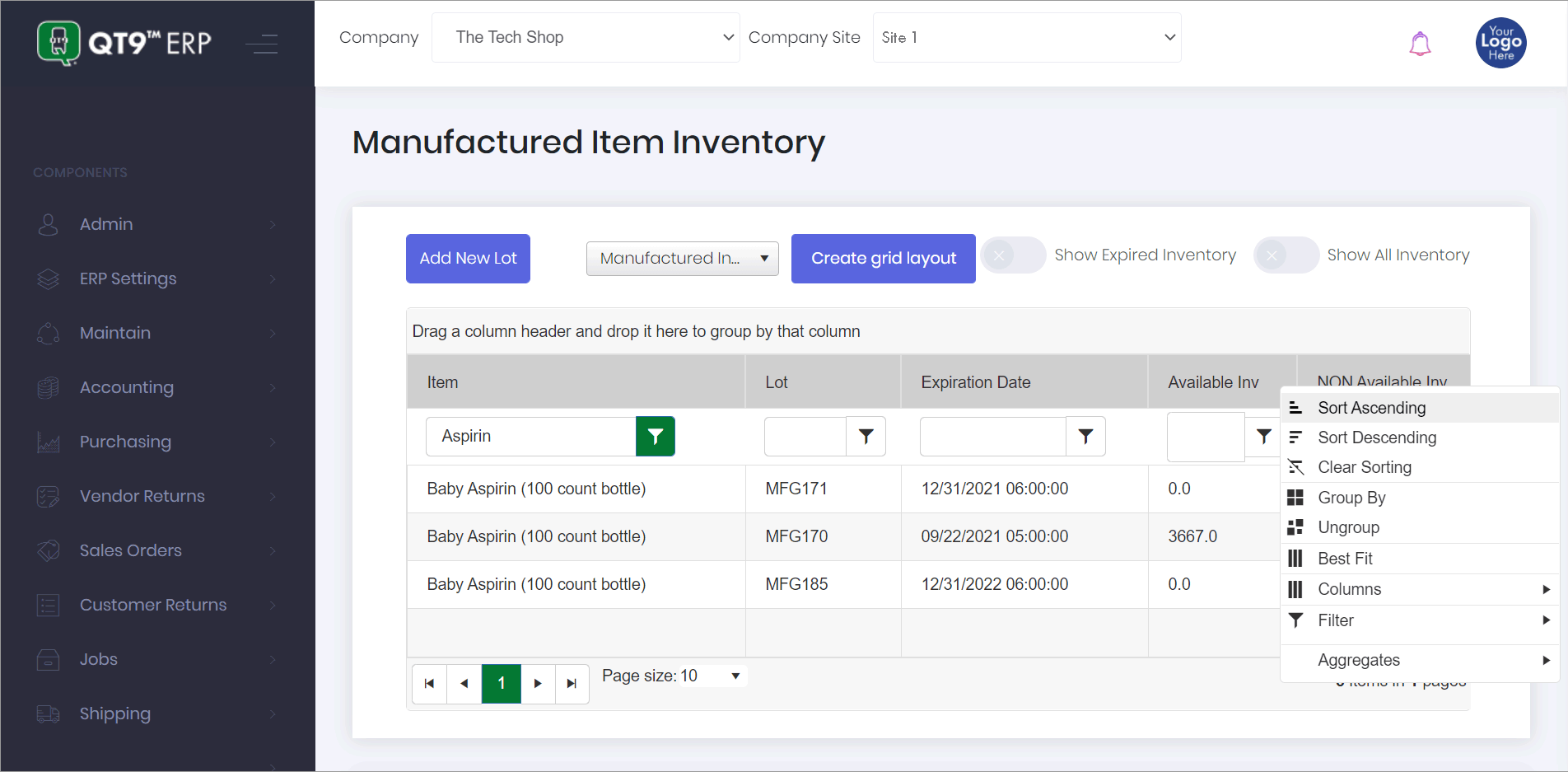 qt9-dashboard