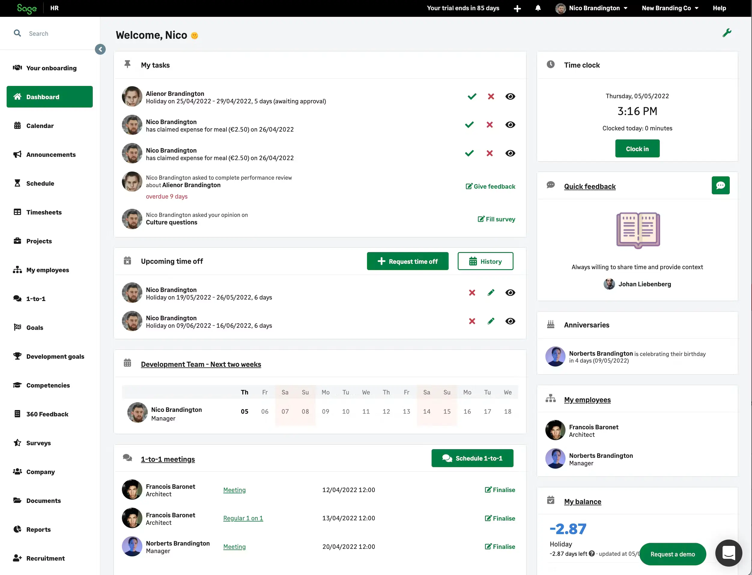 software hr sage