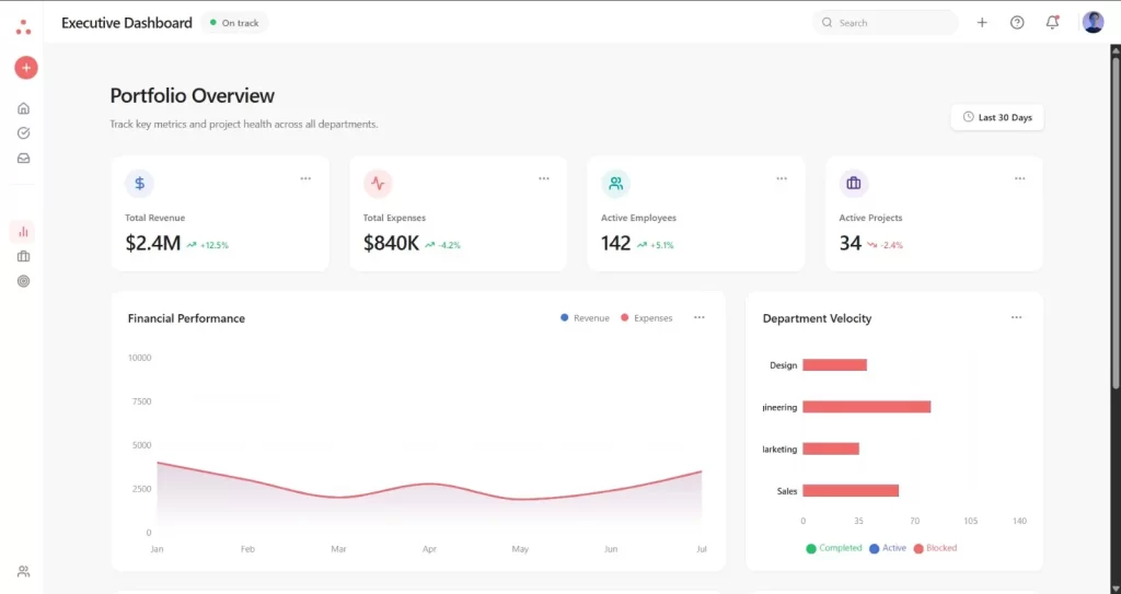 aplikasi administrasi perkantoran - Asana