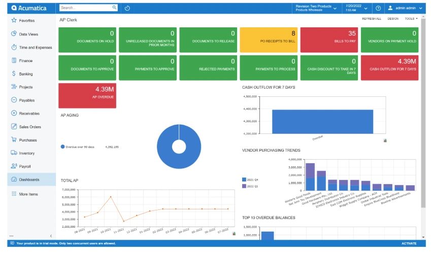 Acumatica Cloud ERP