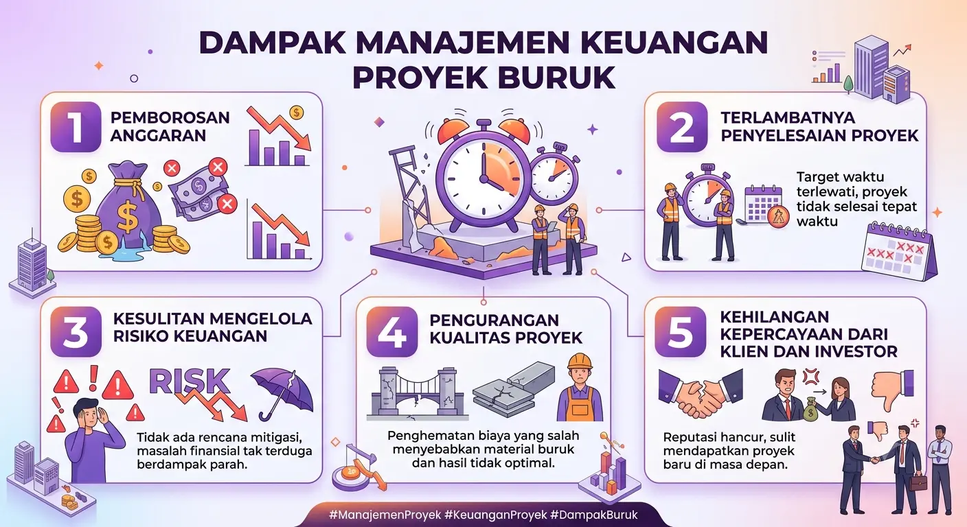 dampak manajemen keuangan buruk bagi perusahaan