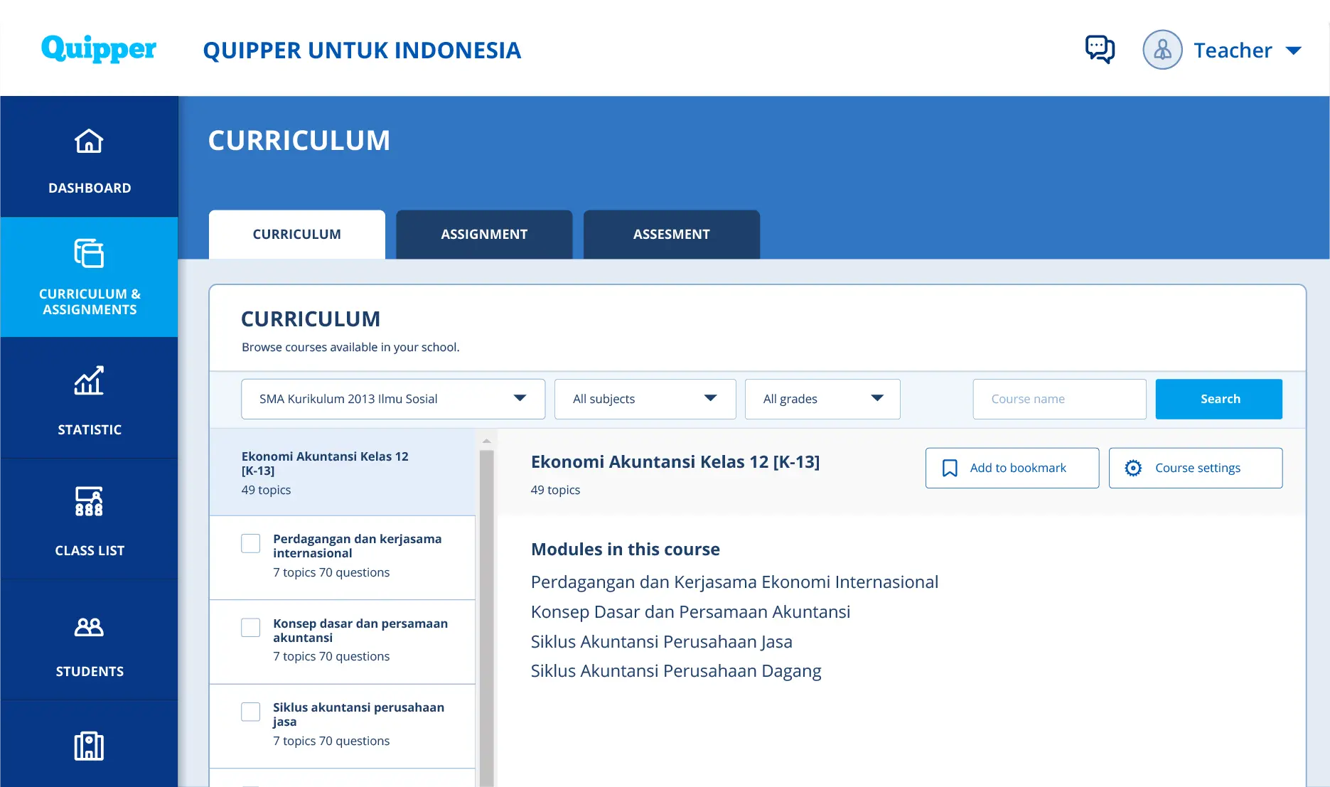 sistem manajemen sekolah quipper