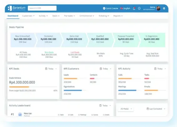Barantum Lead Management Software