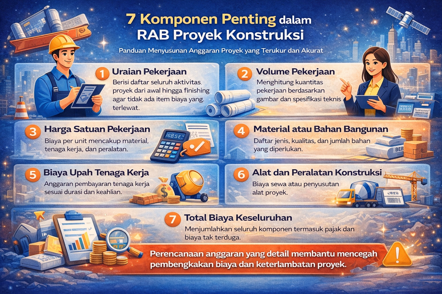 Komponen RAB Konstruksi