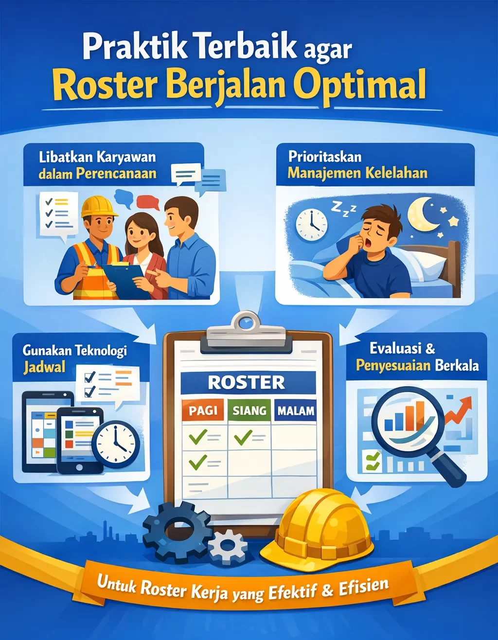 roster kerja di tambang
