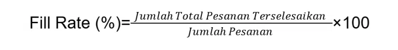 Rumus fill rate