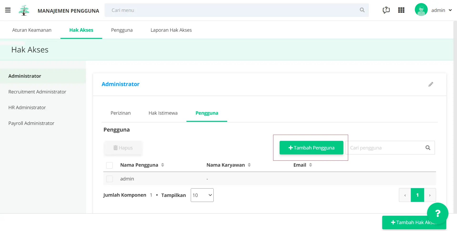 catapa hrd dashboard