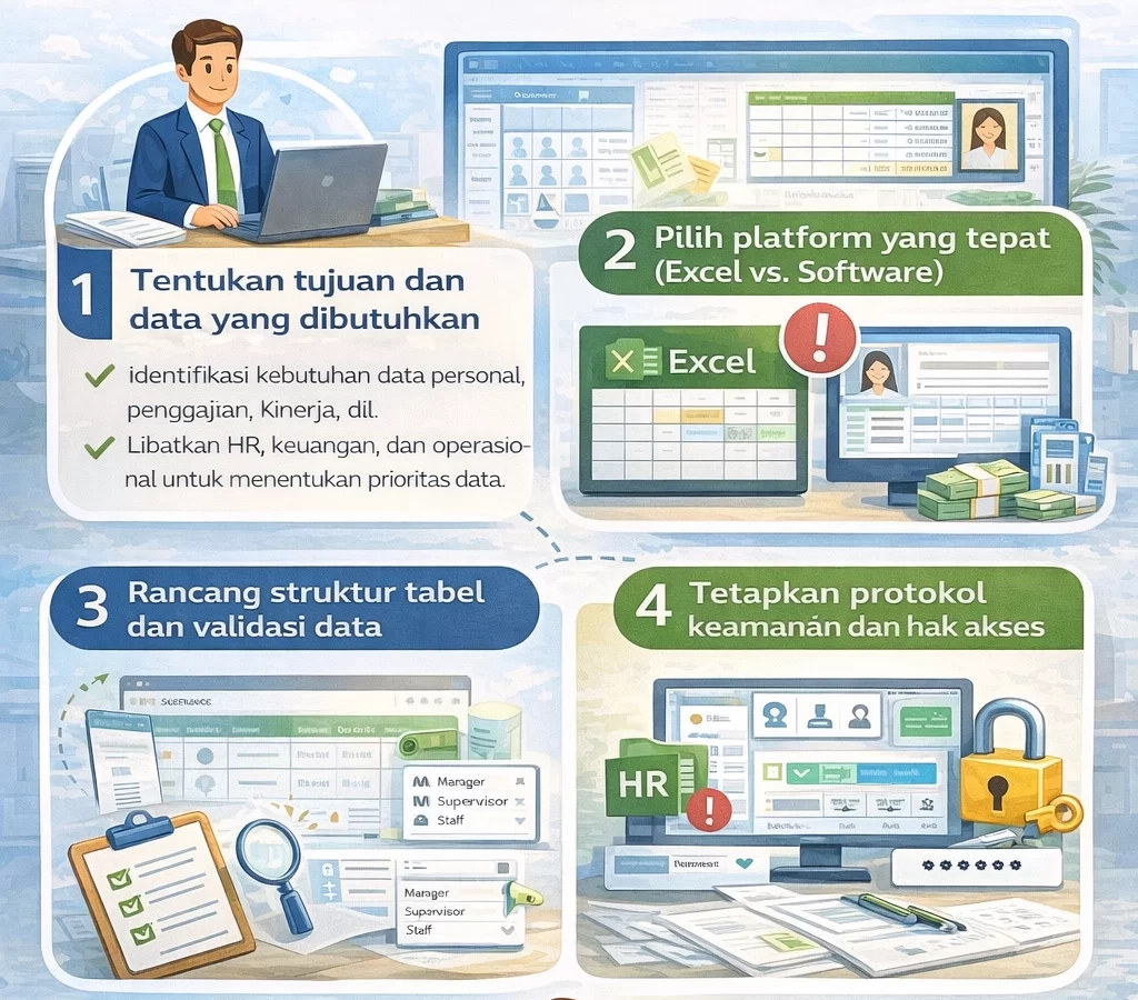 ontoh database karyawan