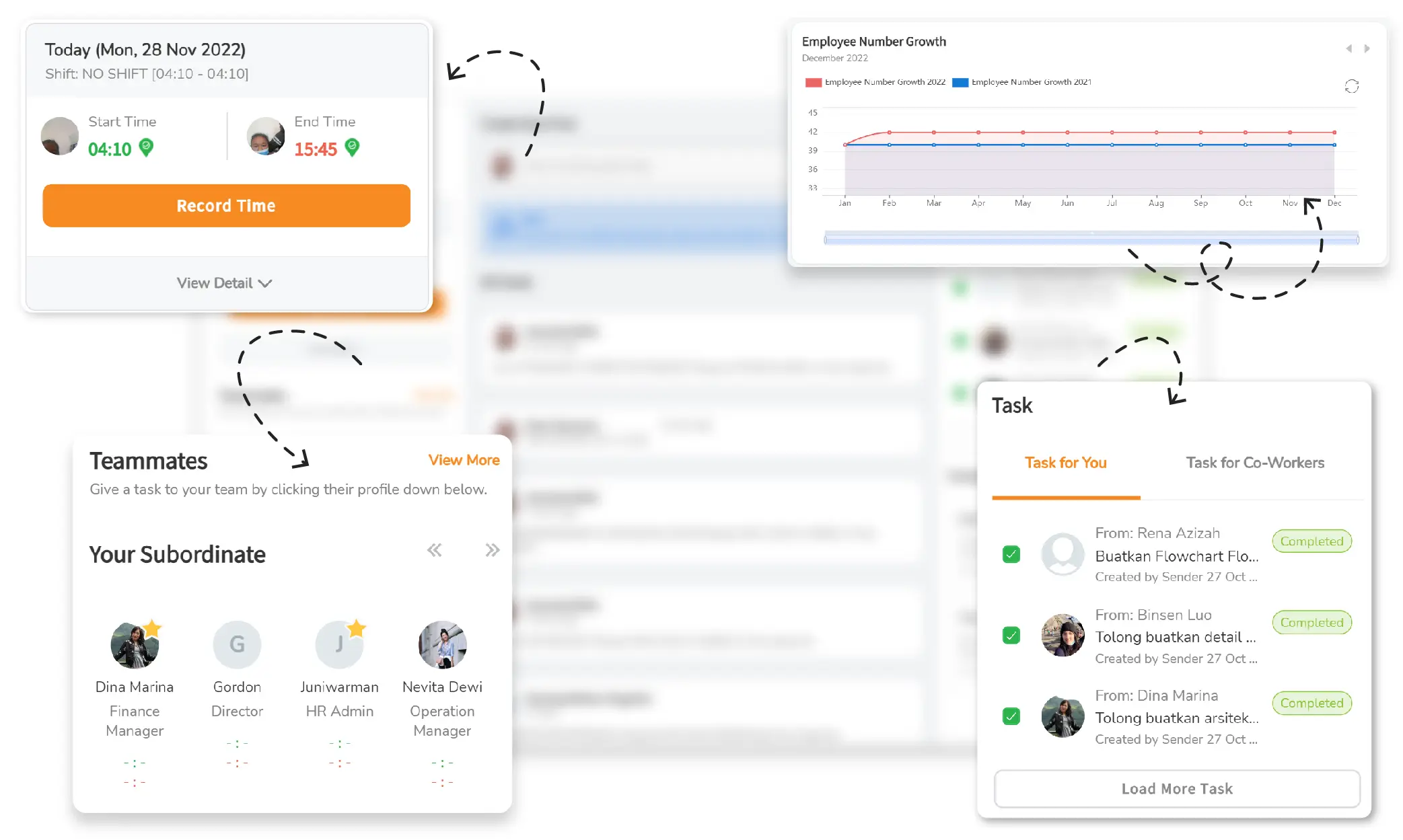 greatday payroll software ui