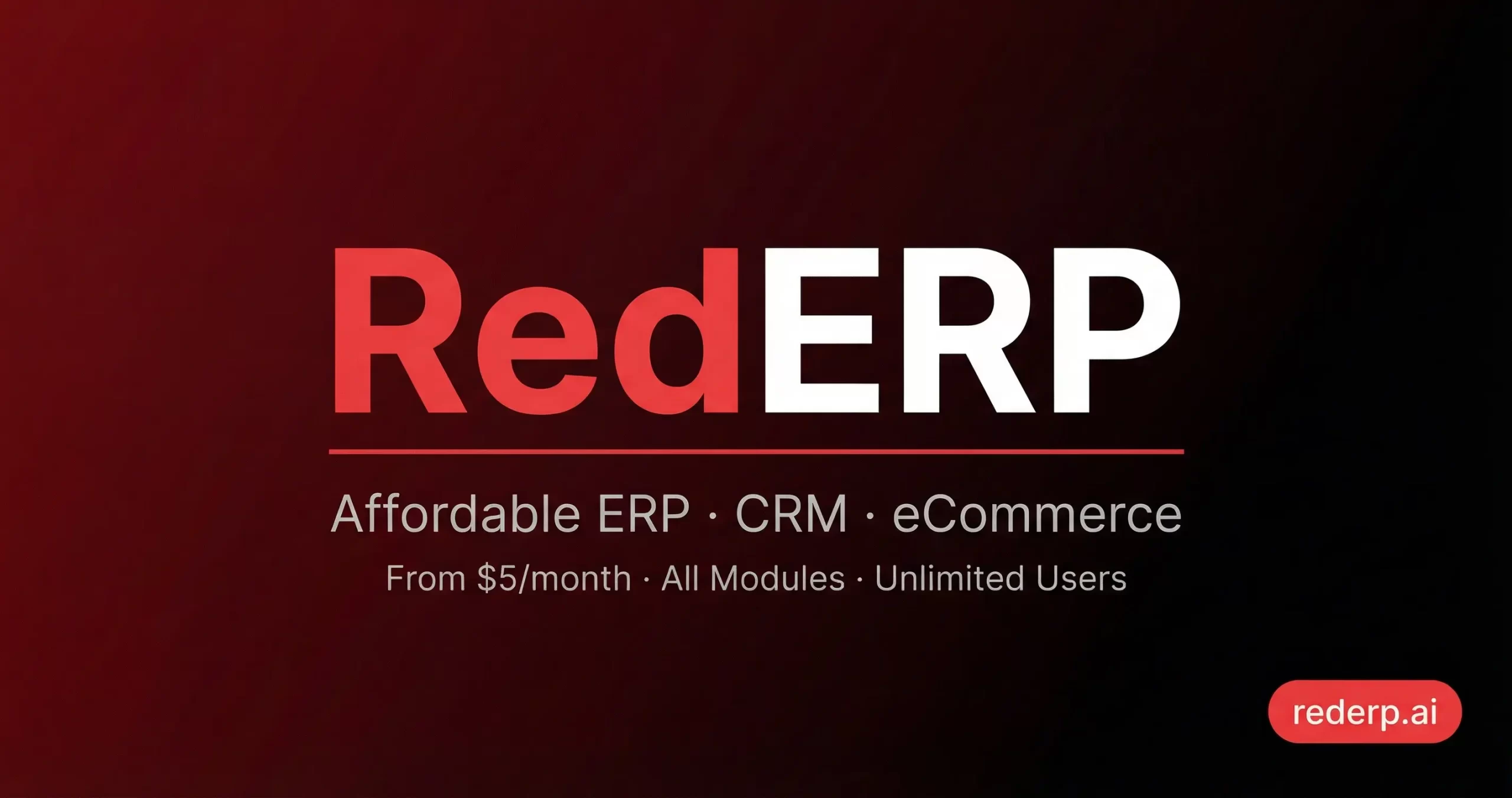 logo dan ui software red erp