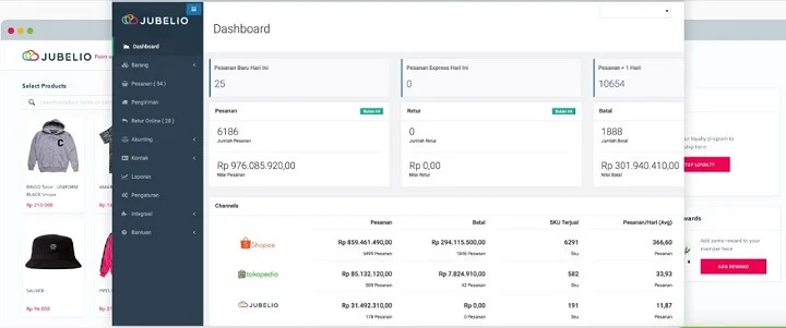 Omnichannel Software Jubelio