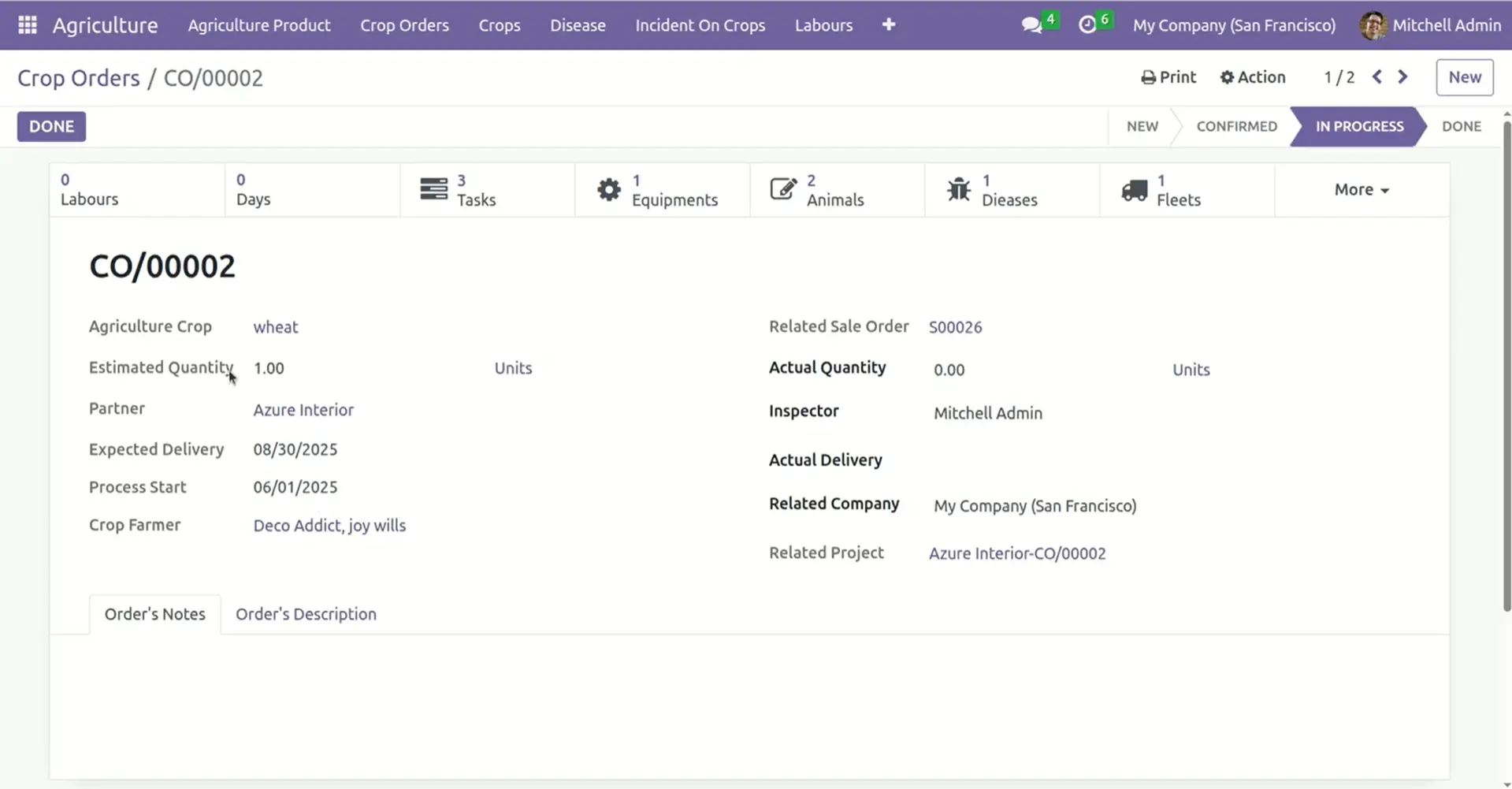 software akuntansi pertanian odoo