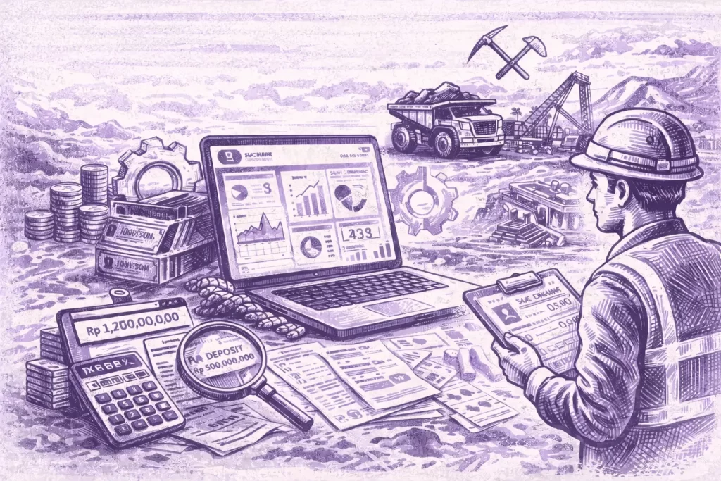 software akuntansi pertambangan