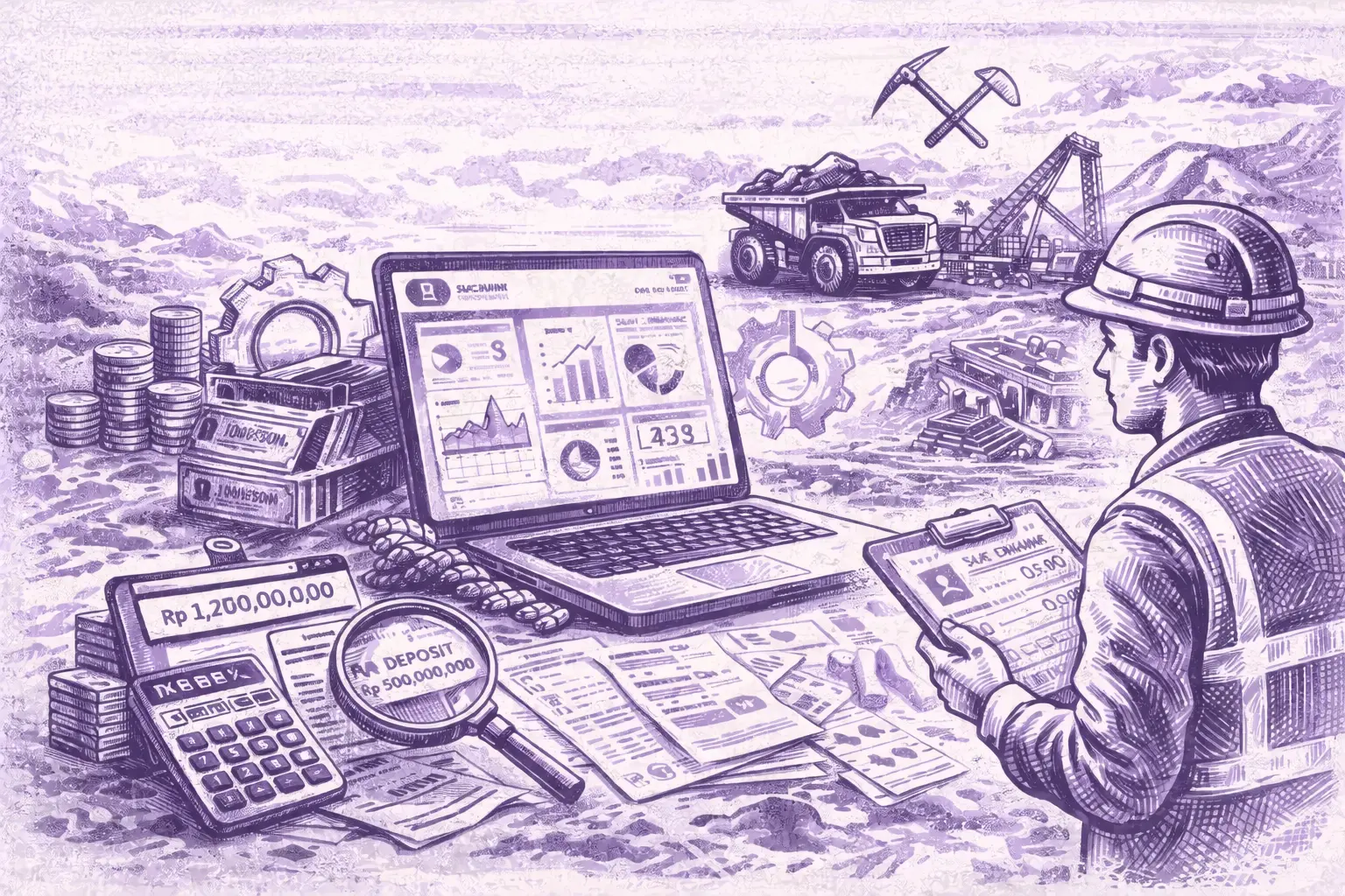 software akuntansi pertambangan