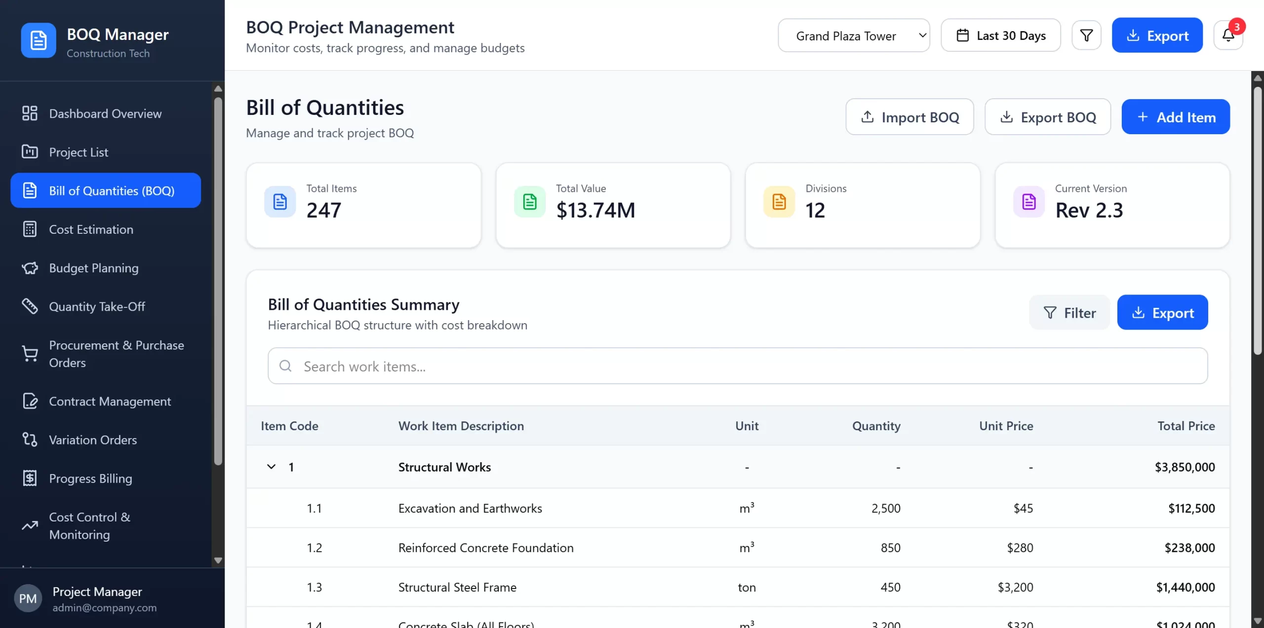 manfaat software boq