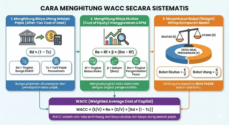 cara menghitung cost of capital