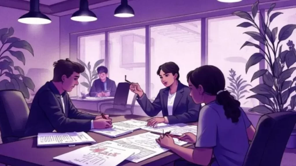 struktur organisasi perusahaan manufaktur - Total