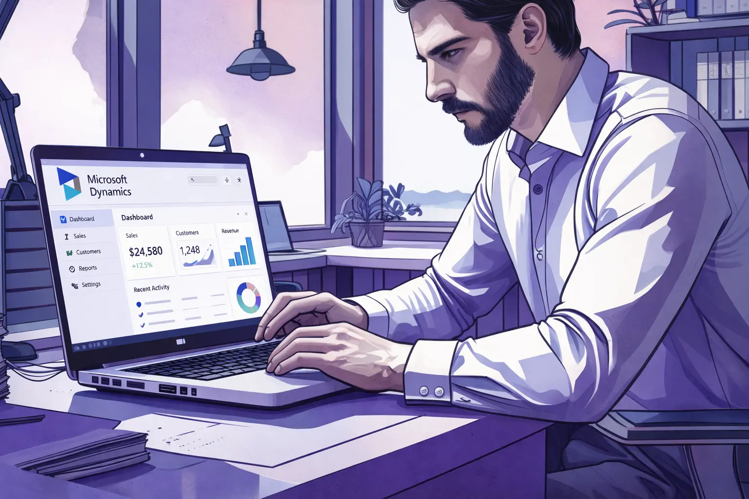 industri microsoft dynamics 365