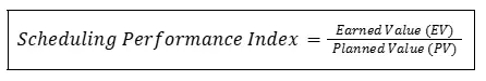 Rumus Schedule Performance Index