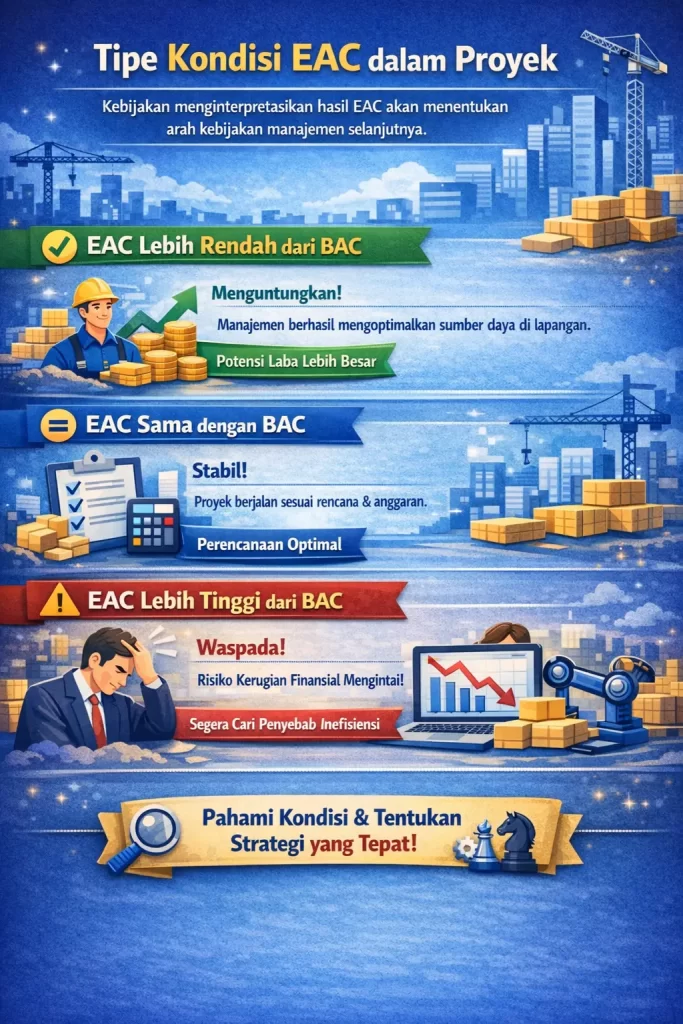 Tipe Kondisi EAC dalam Proyek