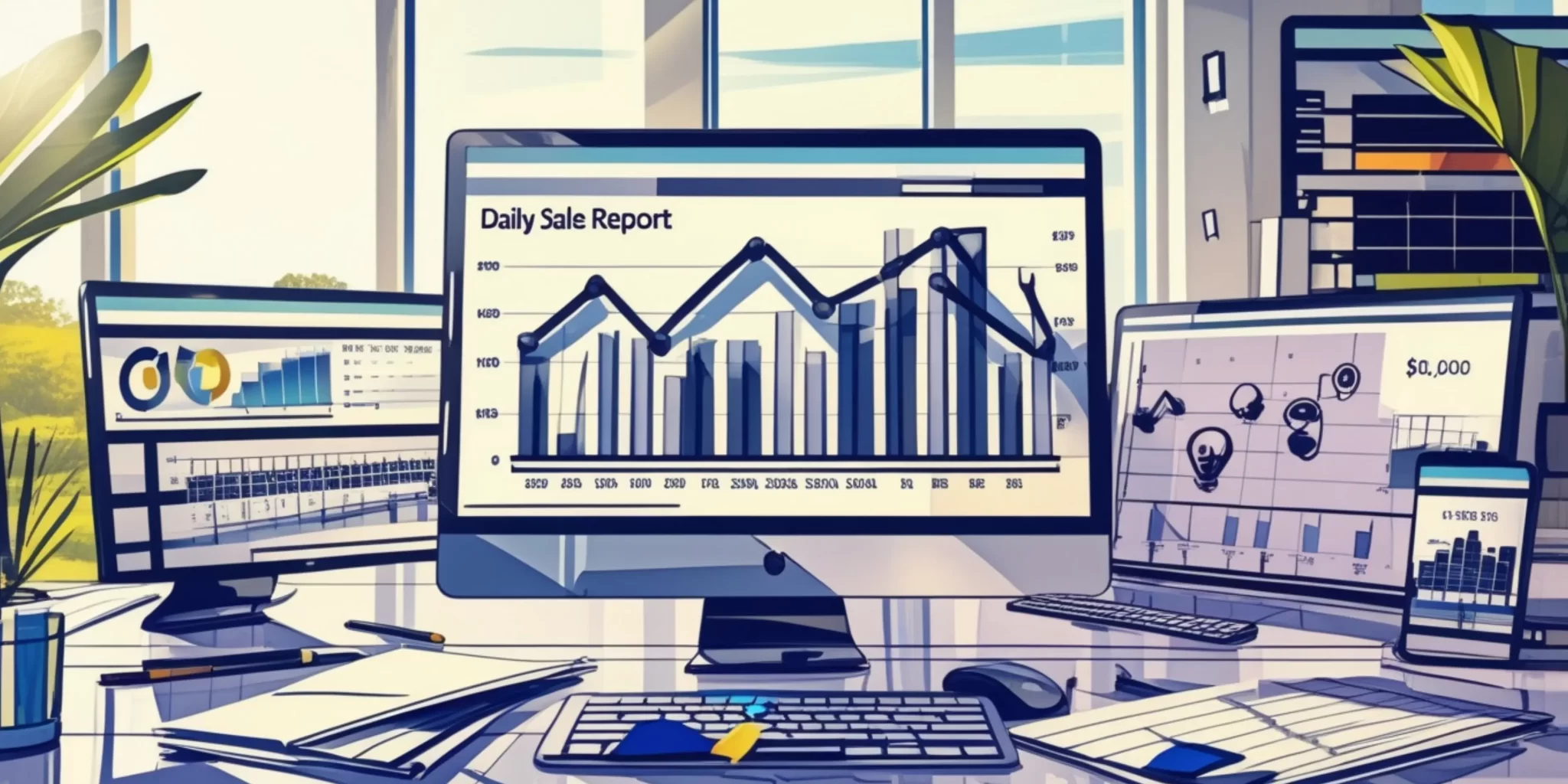 Contoh Laporan Penjualan Harian untuk Bisnis Format Excel