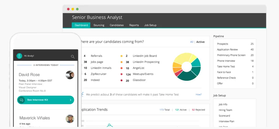 software alat rekrutmen ai greenhouse