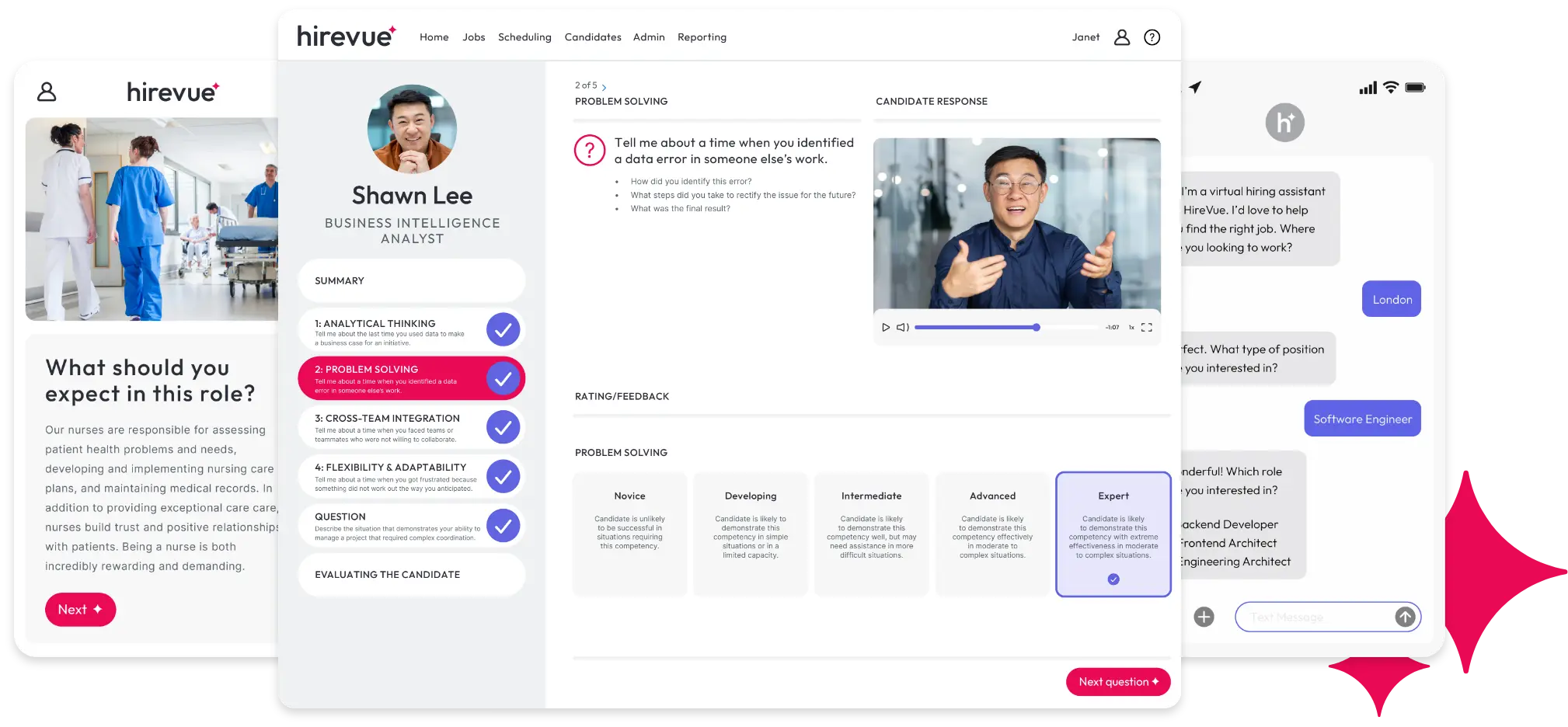 software alat rekrutmen ai hirevue