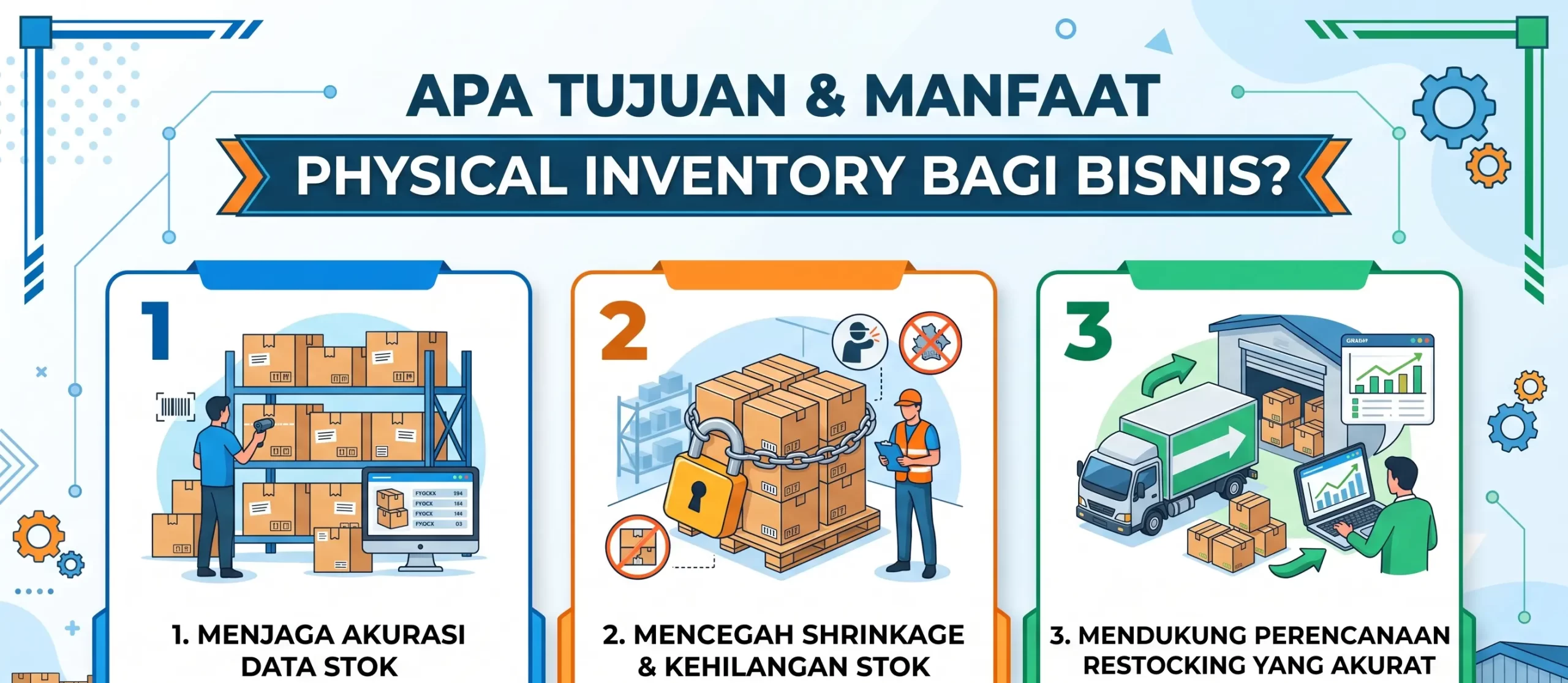 Apa Tujuan dan Manfaat Physical Inventory bagi Bisnis