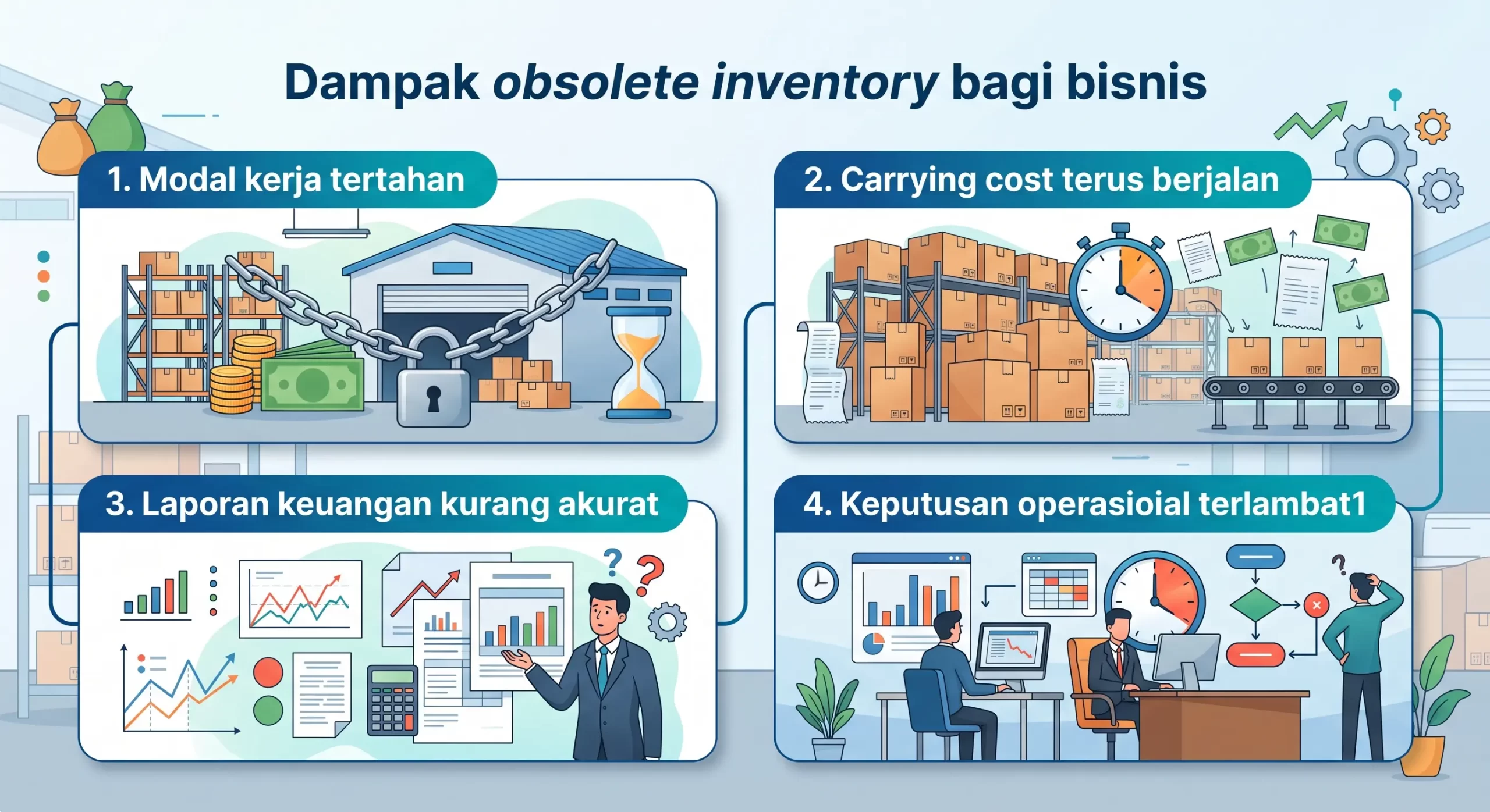 Dampak obsolete inventory bagi bisnis