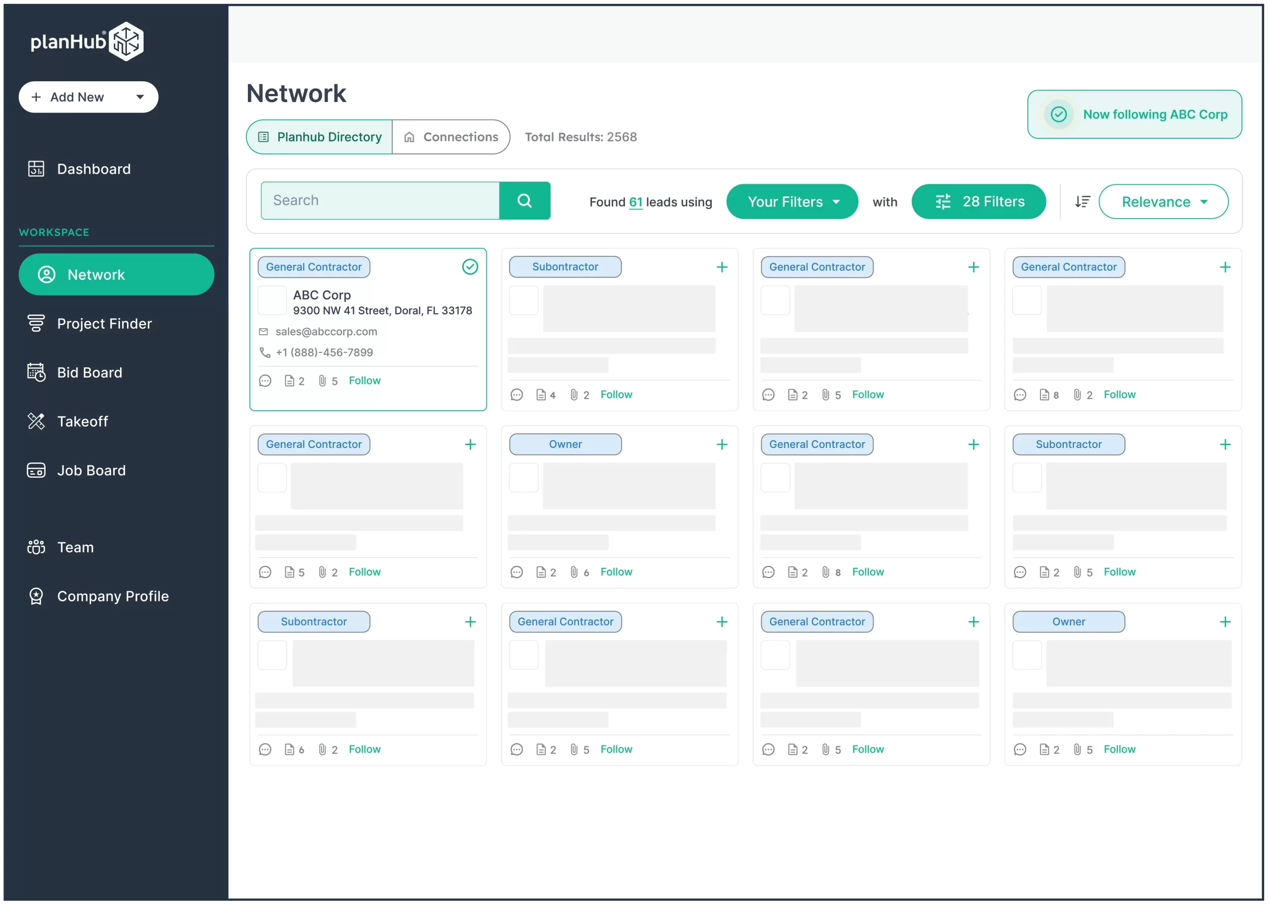 software konstruksi planhub