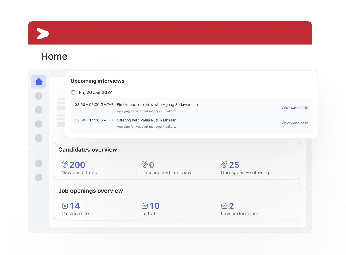 dashboard software talenta