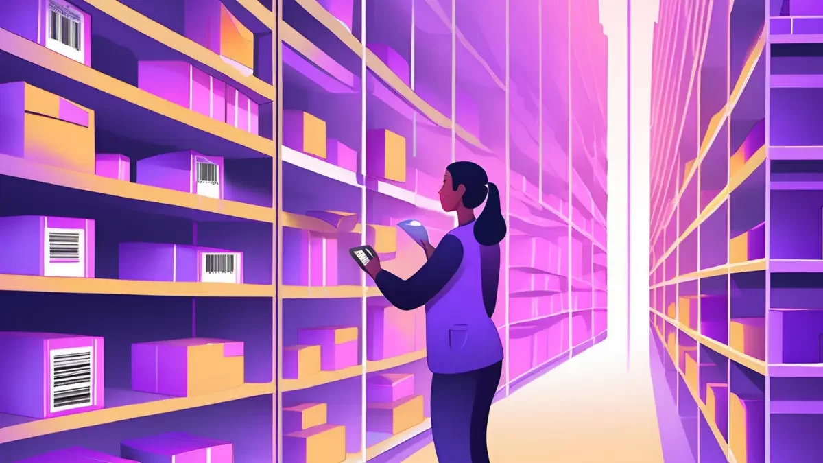 Sistem barcode inventory